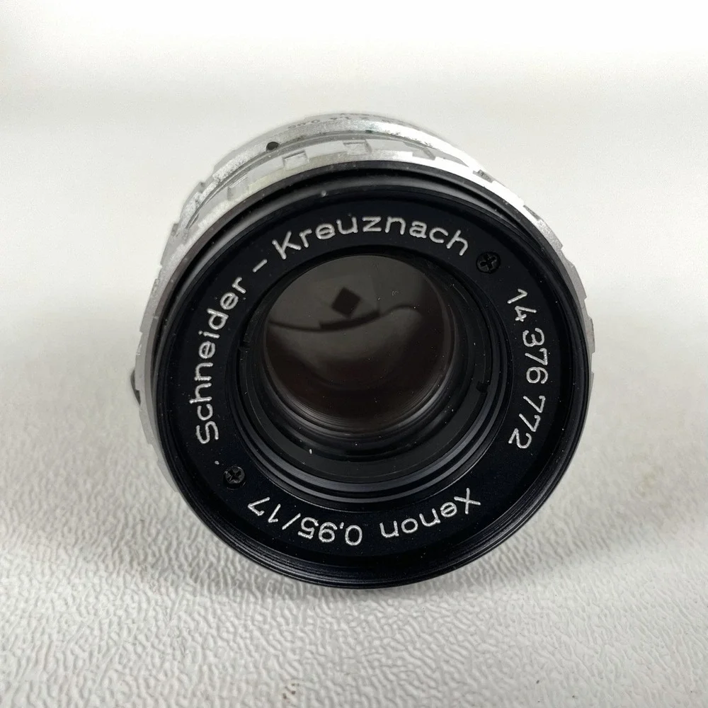 Rare Schneider Xenon 0.95/17mm C-Mount lens